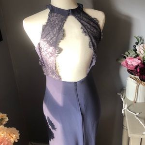 Open back formal maxi dress.